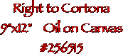 Right to Cortona