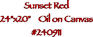 Sunset Red