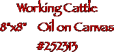 Working Cattle